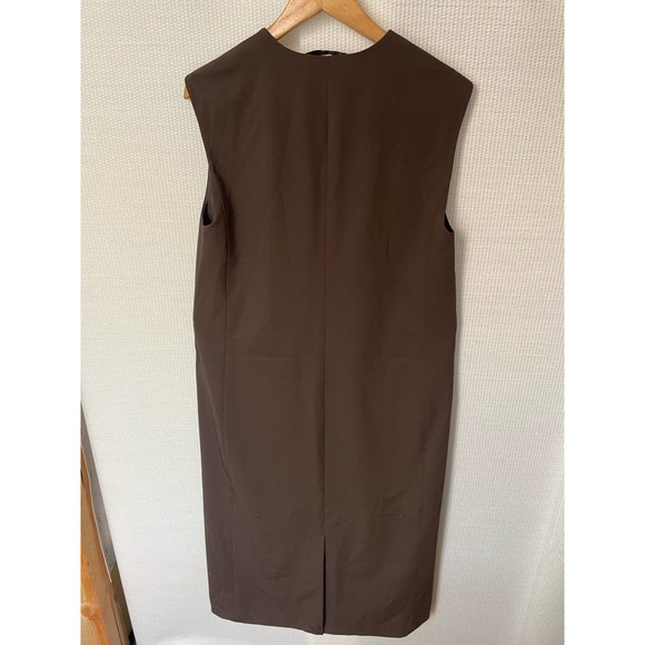 NWOT Gap Double Breasted Long Sleeveless Vest. C19 - Picture 3 of 6